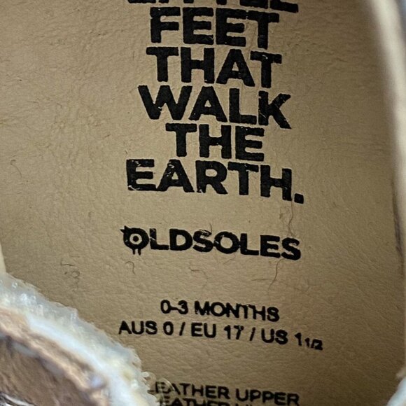 Little Feet Silver Baby Shoes By Old Soles 0-3 months - Picture 8 of 11